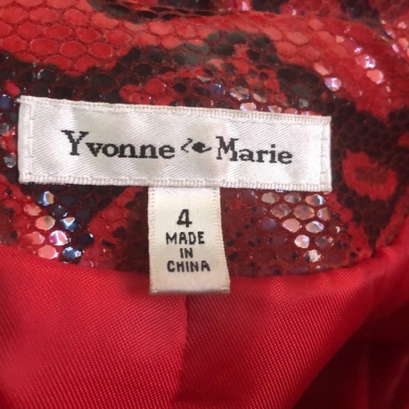 Y2K Yvonne Marie Leather Jacket - Picture 9 of 15